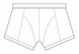 Shorts Boxer Vector Underwear Drawing Mens Illustrations Clip Outline Stock Illustration Flat Template Fashion Istockphoto sketch template