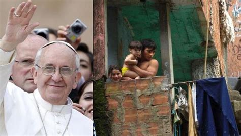 papa francisco visitará las favelas los barrios más pobres de brasil