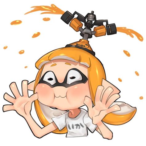 sprinkler squid splatoon pinterest otaku anime nintendo