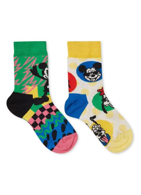 happy socks disney sokken met print  giftbox  delig multicolor de bijenkorf