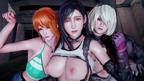 tifa ~ nami ~ 2b ~ multiplayer sex ~ exclusive production