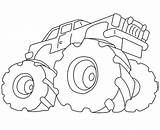 Truck Zombie sketch template