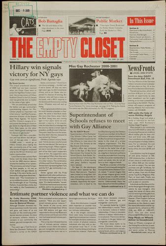 Empty Closet Archive Chronicles Four Decades Of Gay Rights Rochester News