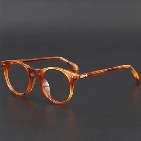 vazrobe brand acetate glasses frame men small face vintage eyeglasses