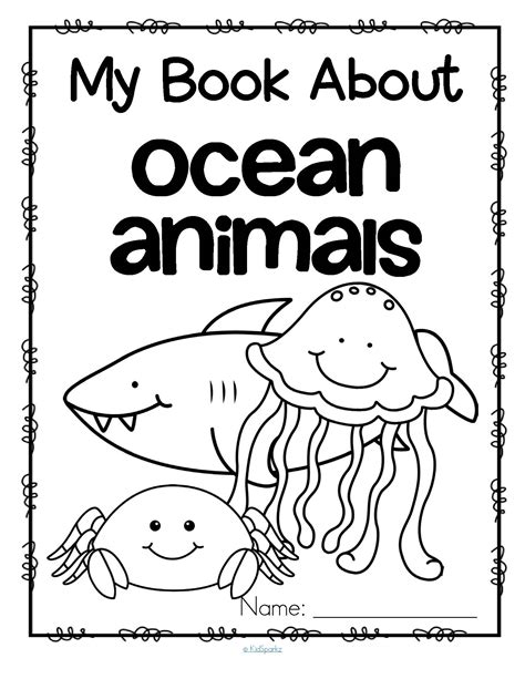 printable coloring pages ocean animals