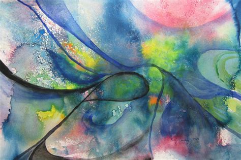 famous abstract watercolor painting  paintingvalleycom explore