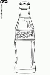 Coke Colorir Refrigerante Garrafa Desenhos Desenhar Malen sketch template