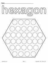 Hexagon Dot Coloring Printable Do Shapes Shape Preschool Kids Printables Pages Preschoolers Getcolorings Color Kindergarteners Toddlers Recognition Skills Practice Motor sketch template