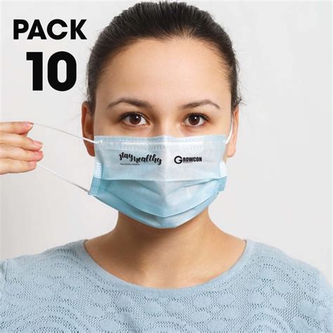 disposable  ply face mask  pack  promo
