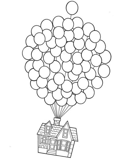 birthday balloon coloring pages coloring home