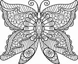 Mandala Mariposa Mandalas Imprime Colorir Descarga sketch template