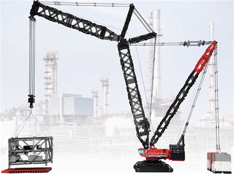 lego technic crawler crane  kg lifted  large radius ne flickr