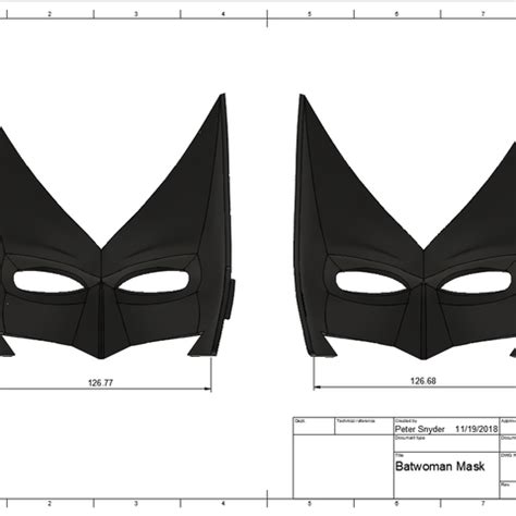 image result  batwoman mask template fa