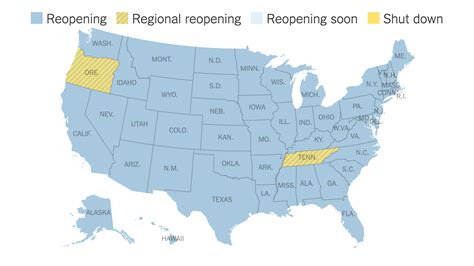 See How All 50 States Are Reopening The New York Times