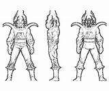 Dormammu Capcom Marvel Vs Skill sketch template