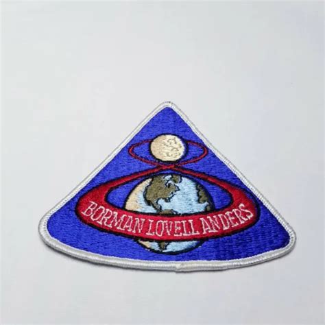 apollo  mission patch borman lovell anders   picclick