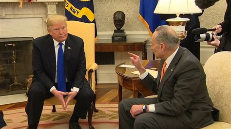 Trump Spars With Pelosi And Schumer In Oval Office
