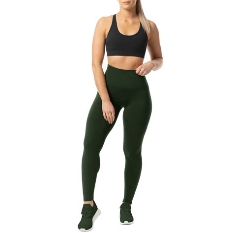 new ladies high waist leggings stretch tummy control sports fitness gym