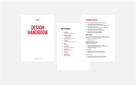 developed  design handbook  manage  design process