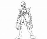 Venom 2099 Pintar Spiderman Kaynak sketch template