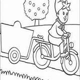Mr Tubby Driving Bear Coloring Pages Hellokids Noddy Clockwork Mouse Miss Cat Pink sketch template