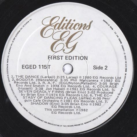 edition  vinyl