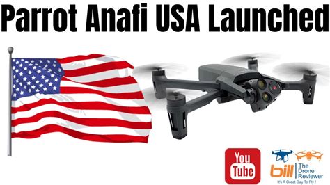parrot anafi usa launched youtube