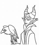 Maleficent Colorluna Paper sketch template