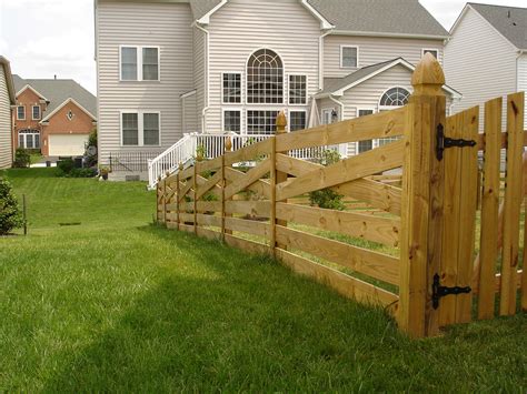 wood fences wooden fencing supplies installation
