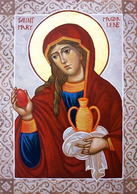 Icon Of Saint Mary Magdalene Orthodox Icons Mary Magdalene Catholic Art