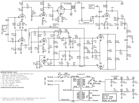 tube amp schematics tube amp information tube amp projects