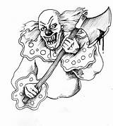 Clown Coloring Evil Drawing Wicked Rajz Jester Scary Google Clowns Pages Drawings Template Keresés Getdrawings Visit Choose Board Innen Hu sketch template