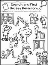 Behavior Classroom Rules Procedures Routines Preschool sketch template