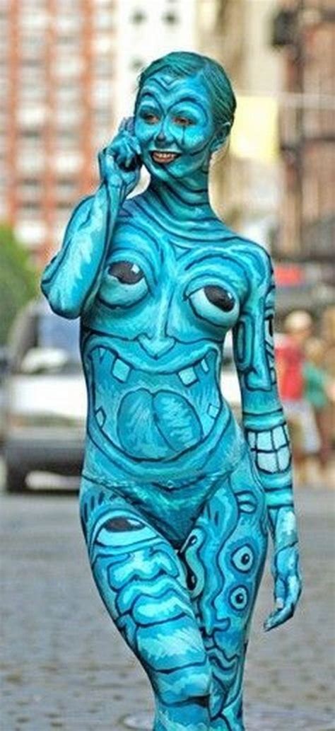 These Body Paint Pictures Put Bikini Wearing To Shame