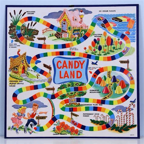 candyland board game candy cane recreate candy land  real
