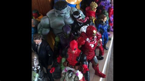 marvel action figures youtube