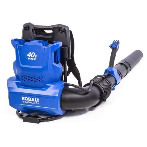 Kobalt 40 Volt 135 Mph Brushless Backpack Cordless Electric Leaf Blower