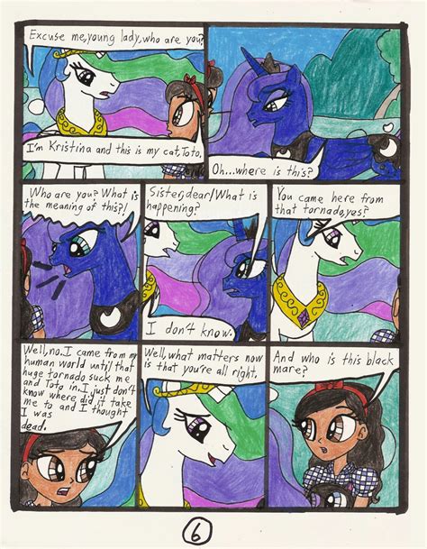 mlp fim the wonderful witch of neigh s comic pg 6 by magic kristina kw on deviantart