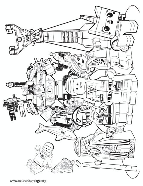 lego   lego  characters coloring page