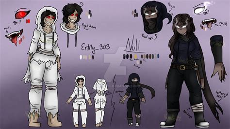 [oc] Entity 303 And Null [my Version Female] By