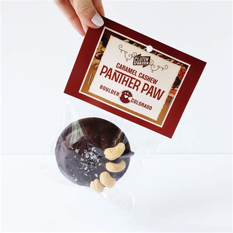 panther paw chocolate gifts  piece love chocolate
