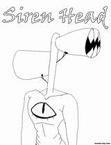 Siren Imprime sketch template
