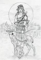 Artemis sketch template