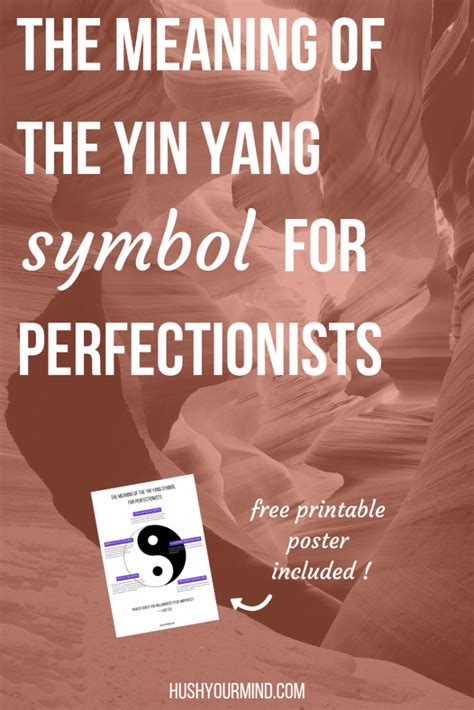 The Meaning Of The Yin Yang Symbol For Perfectionists