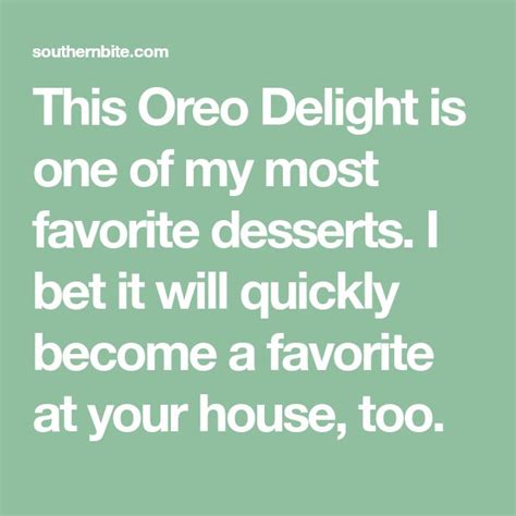 Oreo Delight Recipe Oreo Delight Oreo Chocolate
