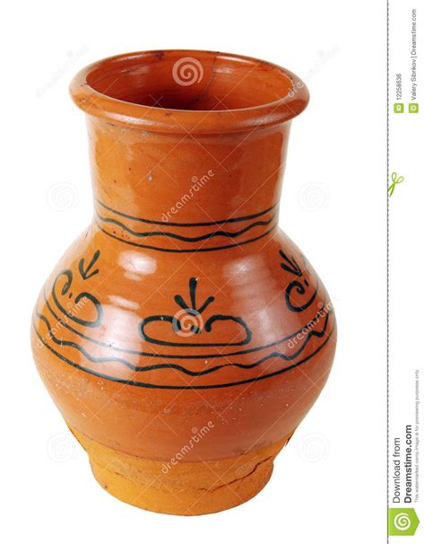clay pot stock photo image  business decorative creating