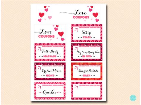 printable love coupons for him or her printabell express