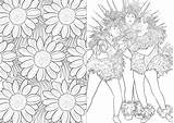 Golden Girls Coloring Book Form Now sketch template
