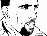 Coloring Pages Ribery Soccer Franck Cup Football Futbol Choose Board sketch template