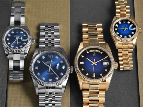 rolex blue dial watches guide   club  swisswatchexpo